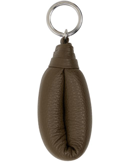 Lemaire Brown Wadded Keychain