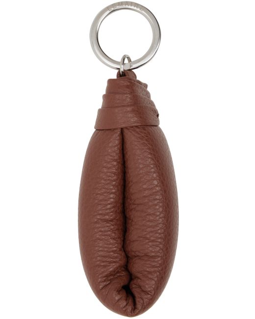 Lemaire Brown Wadded Keychain