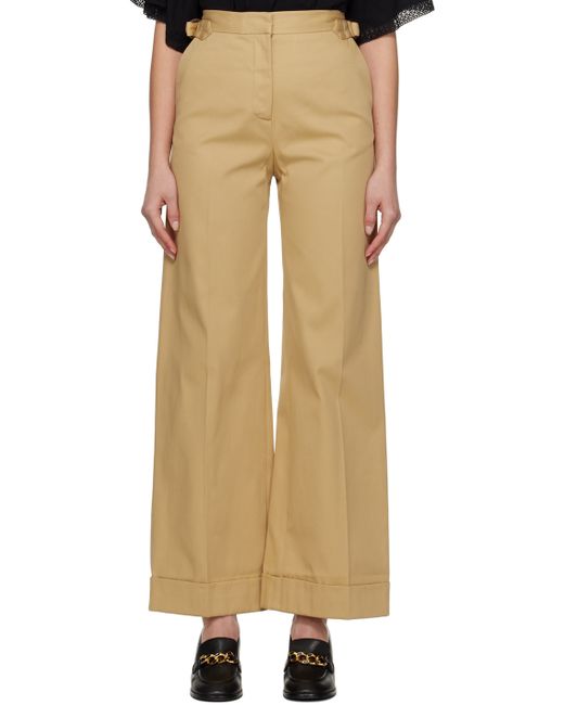 See by Chloé Wide Cuffed Trousers