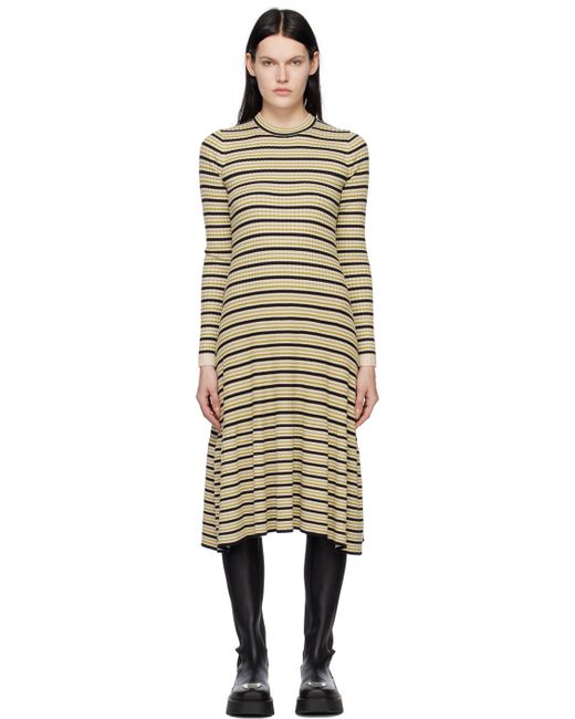 Proenza Schouler White Label Stripe Midi Dress