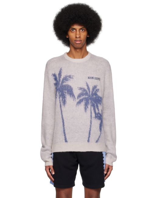 Noon Goons Exclusive Off-White Palms Sweater