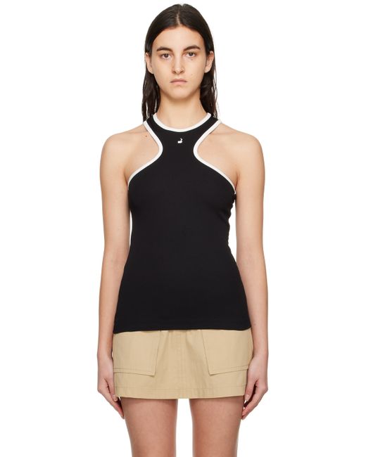 pushBUTTON Racer Back Tank Top