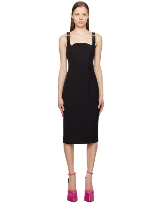 Versace Jeans Couture Pin-Buckle Midi Dress