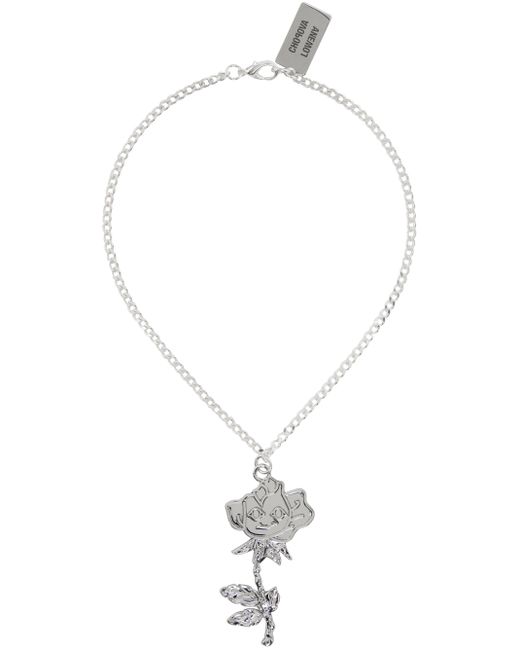 Chopova Lowena Small Rose Necklace
