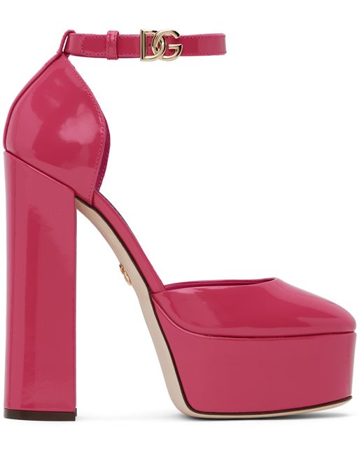 Dolce & Gabbana Polished Platform Heels