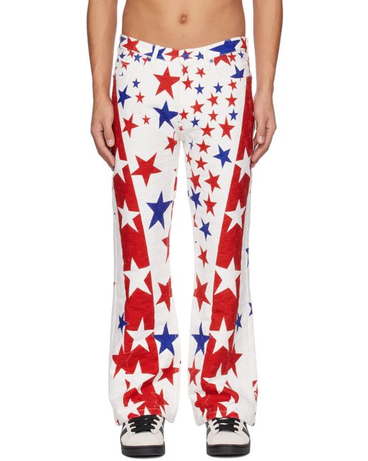 Erl Multicolor Star Jeans