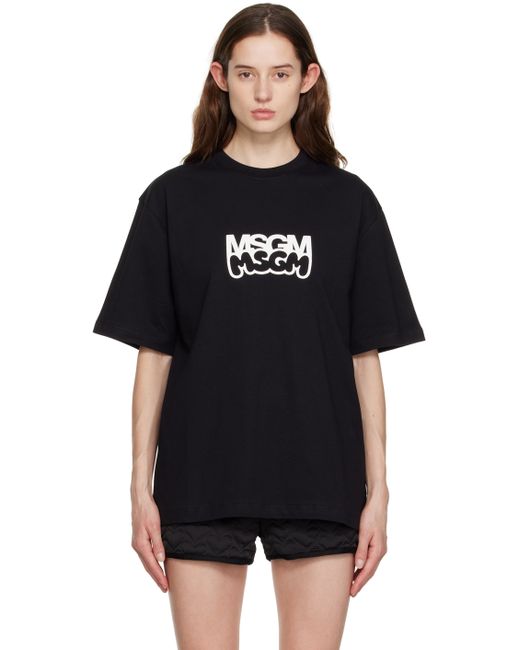 Msgm Burro Studio Edition Printed T-Shirt