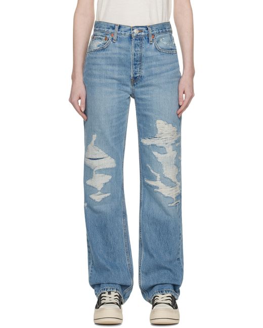 Re/Done High-Rise Loose Jeans