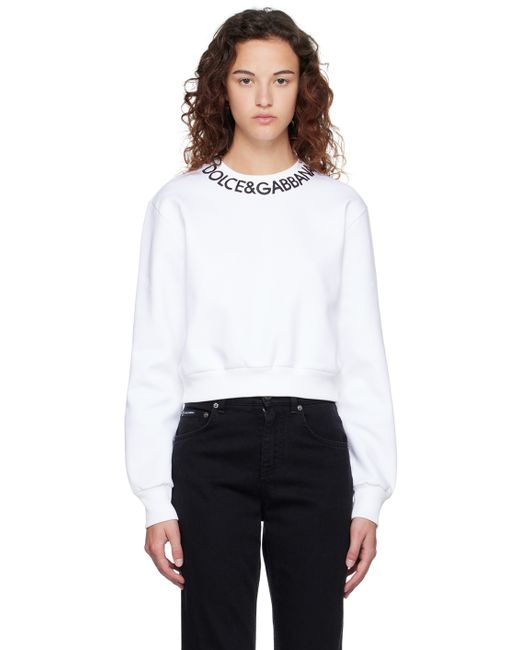 Dolce & Gabbana Cropped Sweatshirt