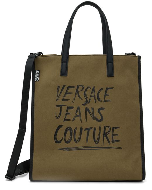 Versace Jeans Couture Handwritten Logo Tote