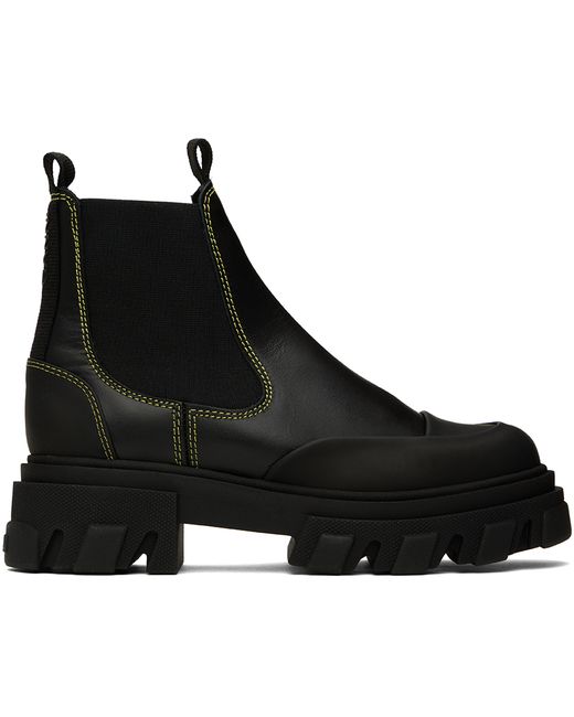 Ganni Cleated Low Chelsea Boots