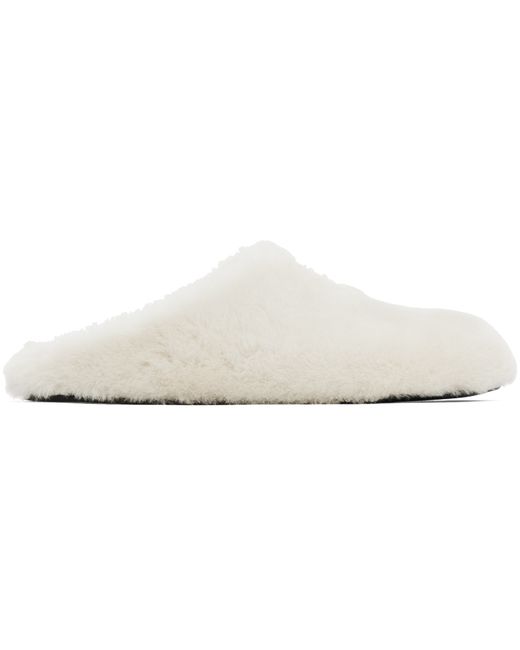 Givenchy Off 4G Shearling Slippers