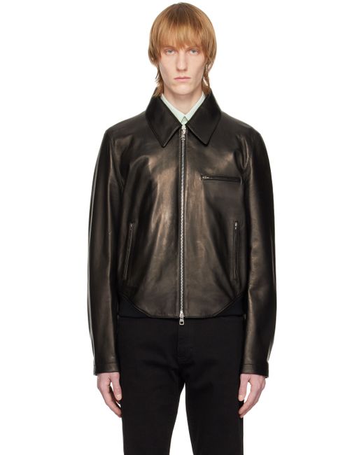 Alexander McQueen Zip-Up Leather Jacket