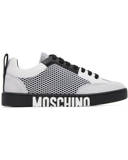 Moschino Black Side Logo Sneakers
