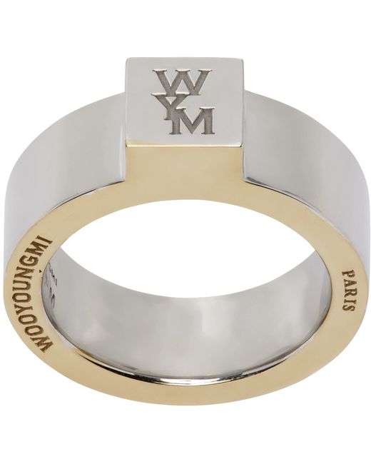 Wooyoungmi Gold Cube Bold Ring