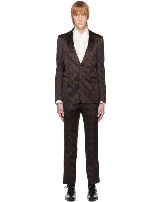 Dries Van Noten Single-Breasted Suit