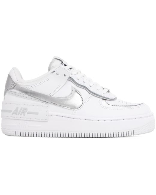 Nike White Air Force 1 Shadow Sneakers