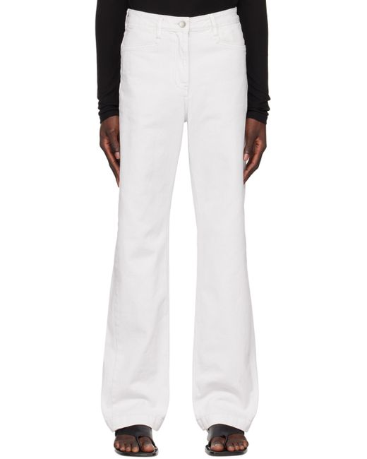 Low Classic Off-White Five-Pocket Jeans
