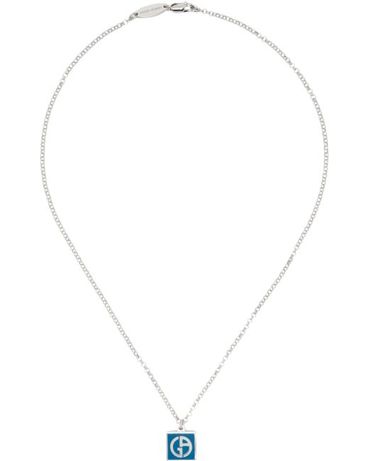 Giorgio Armani Silver Man Necklace