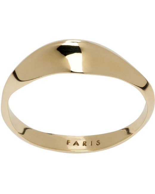 Faris Gold Aero Ring