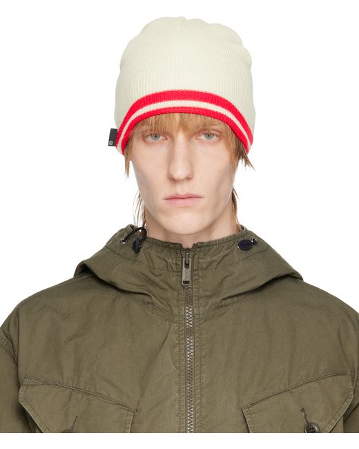 Undercover Off Striped Beanie