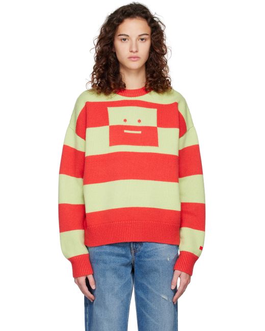 Acne Studios Red Stripes Sweater