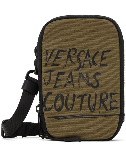 Versace Jeans Couture Handwritten Logo Pouch