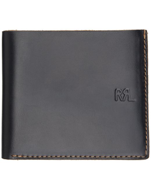 Rrl Black Leather Wallet