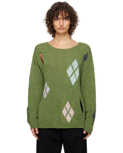 TheOpen Product Argyle Sweater