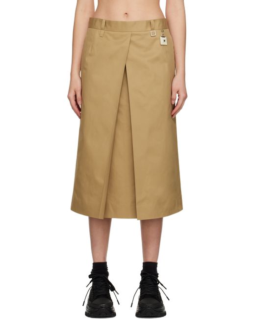 Wooyoungmi Low-Rise Midi Skirt