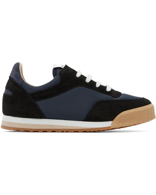 Spalwart Navy Black Pitch Low Sneakers
