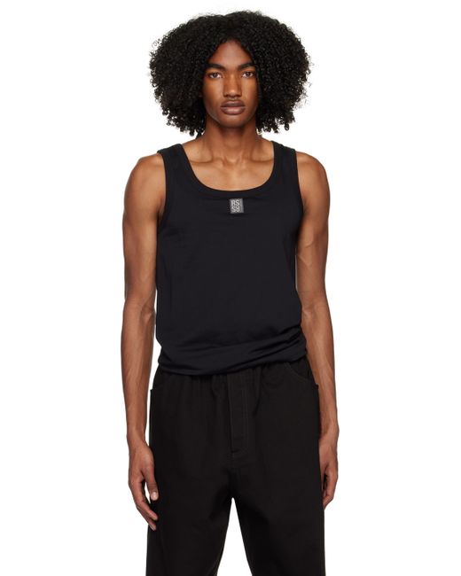 Raf Simons Leather Patch Tank top