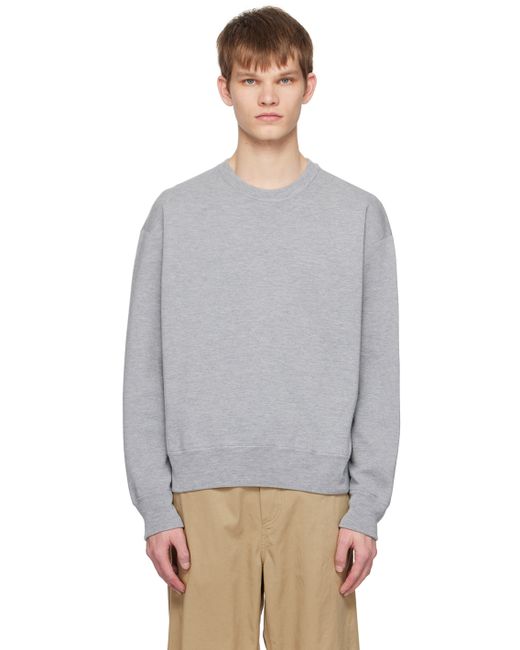 Solid Homme Rib Trim Sweater