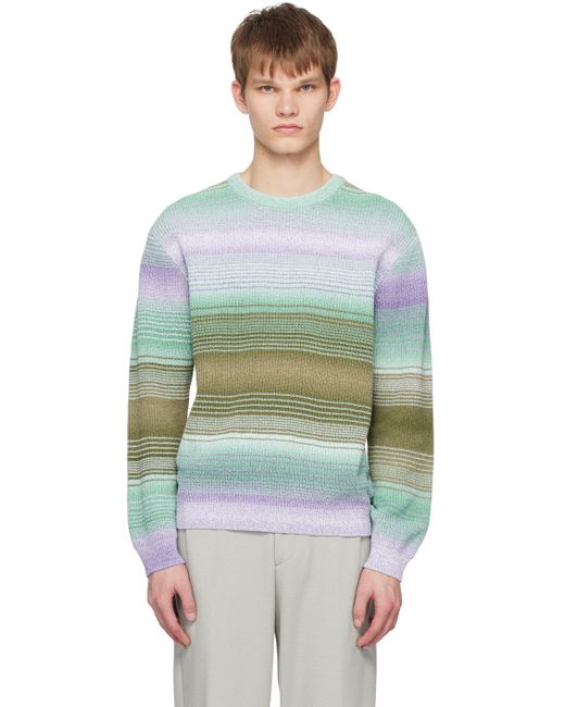 Solid Homme Multicolor Striped Sweater