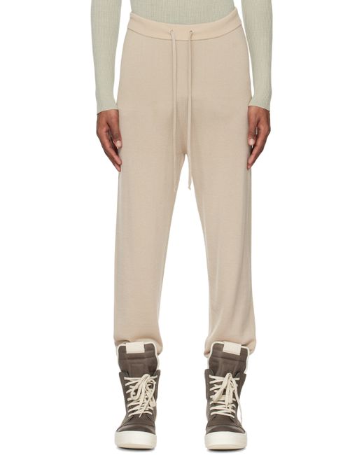 Rick Owens Off Tapered Lounge Pants