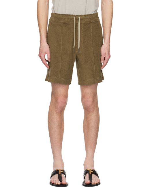 Tom Ford Brown Towelling Shorts