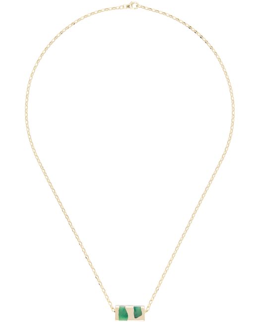 Ellie Mercer Gold Large Bead Chain Necklace