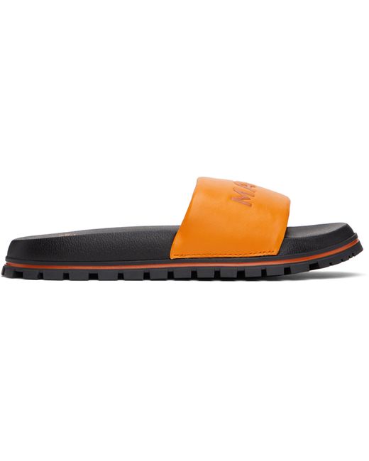 Marc Jacobs The Leather Slide Sandals