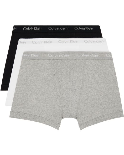 Calvin Klein Three-Pack Multicolor Classic Boxer Briefs