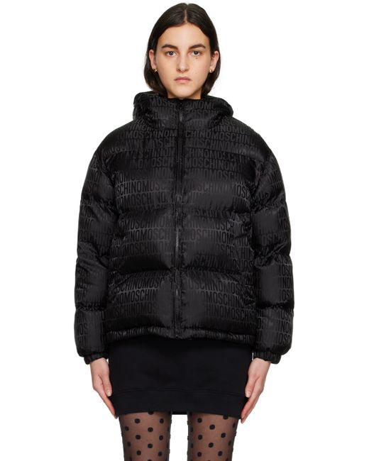 Moschino All Over Puffer Jacket