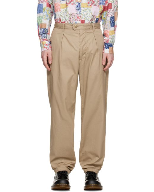 Engineered Garments Beige Carlyle Trousers