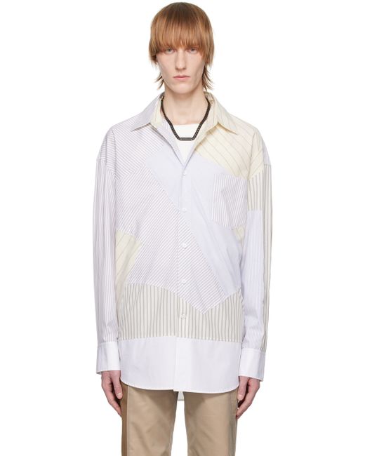Feng Chen Wang Multi Stripe Shirt