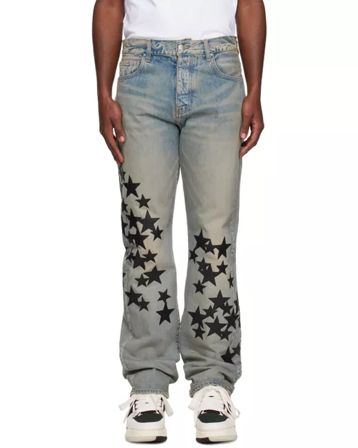 Amiri Indigo Star Jeans