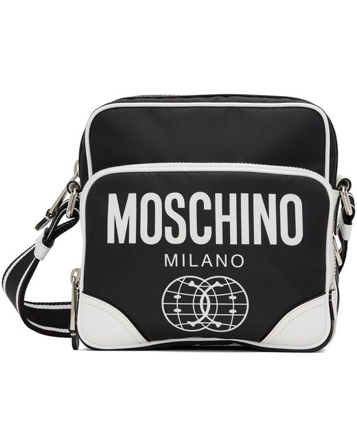 Moschino Smiley Double Messenger Bag