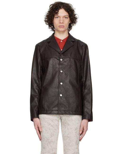 Séfr Francis Faux-Leather Jacket