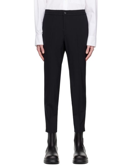 Solid Homme Piped Trousers