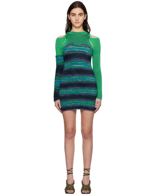 Andersson Bell Paneled Minidress