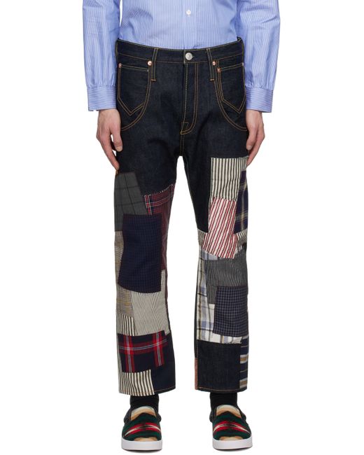 Junya Watanabe Indigo Levis Edition Patchwork Jeans