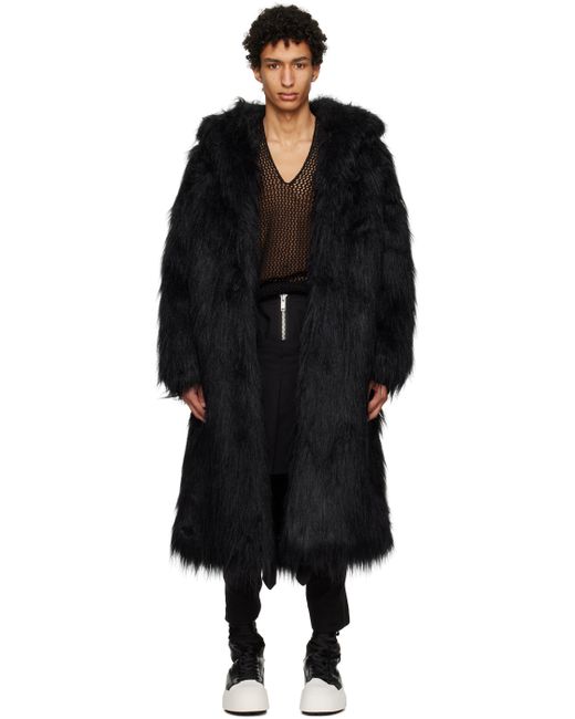 Sulvam Hooded Faux-Fur Coat