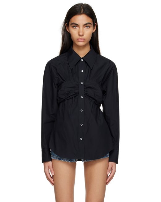 T by Alexander Wang Ruched Shirt